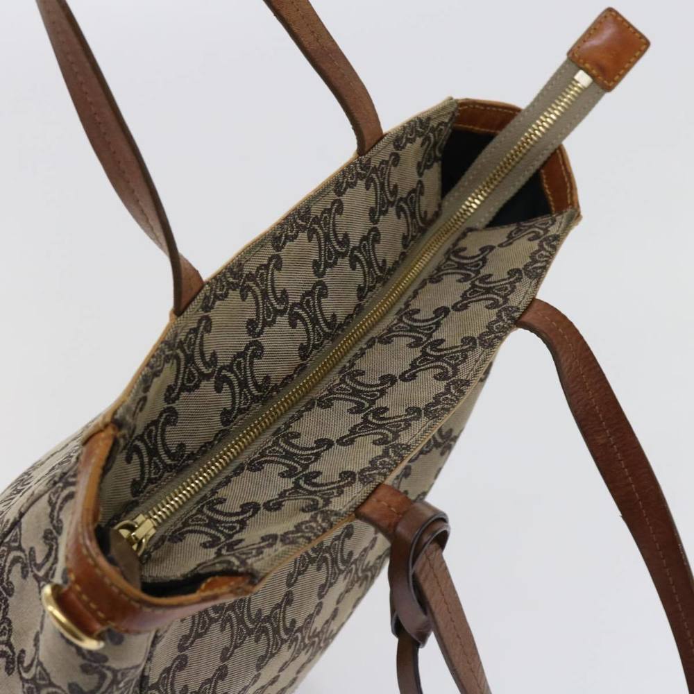 Vintage Celine Brown and Tan Tote Bag - Picture 7 of 16